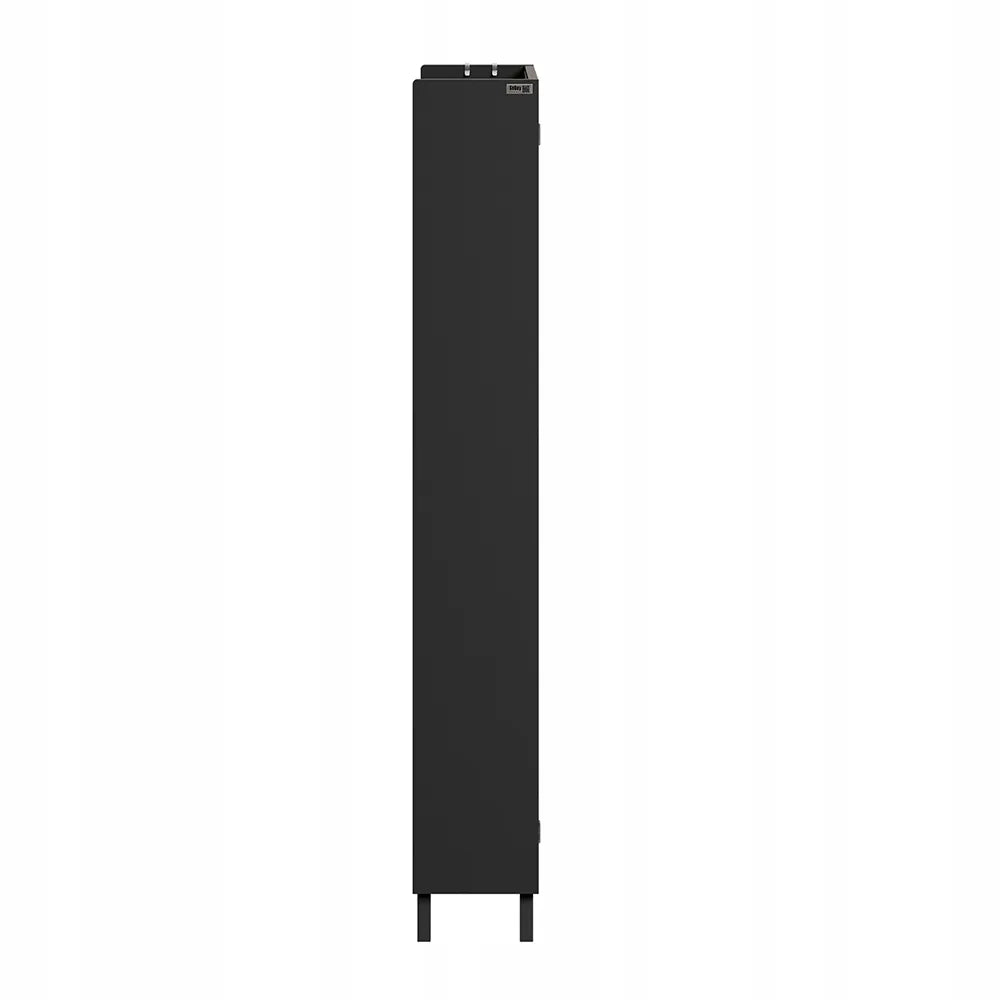 Siaura batų spintelė su 3 lentynomis, 50x19x131 cm, SoBuy FSR151-H-E-SCH