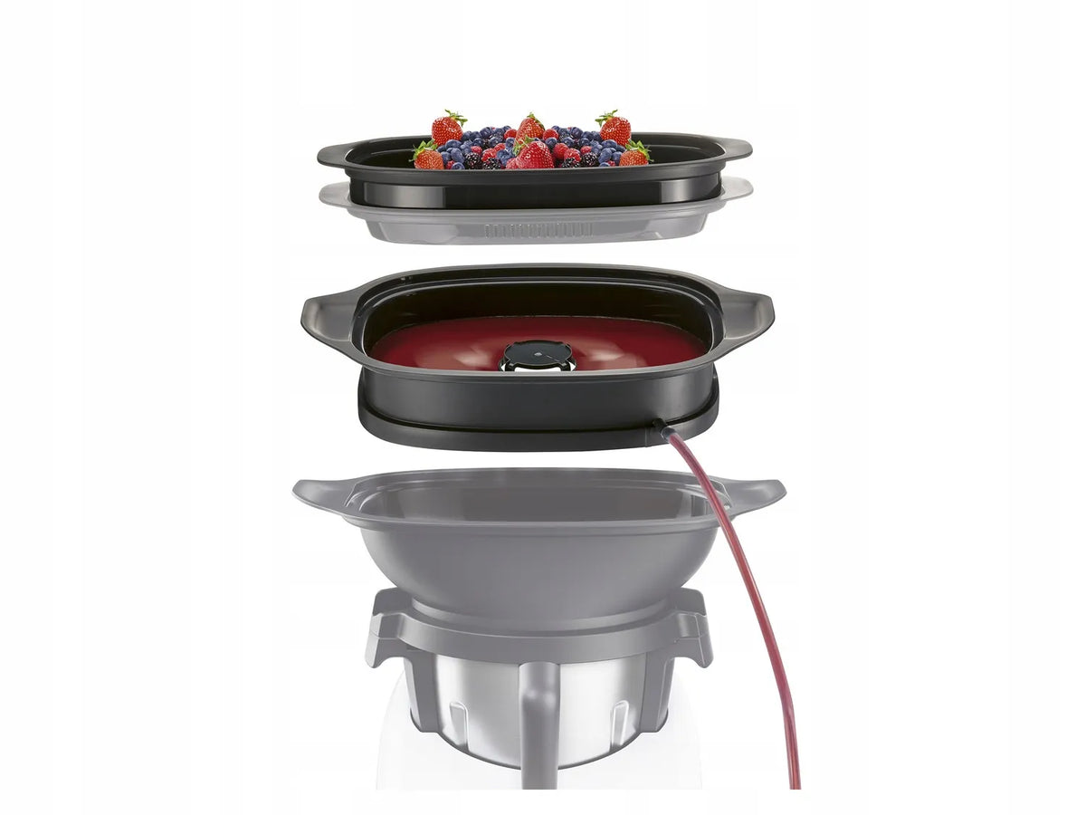 SilverCrest garų sulčių spaudimo priedas Monsieur Cuisine virtuvės kombainui