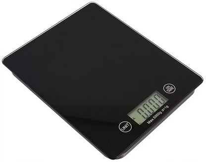 Skaitmeninės virtuvinės svarstyklės Esperanza Lemon, iki 5 kg, tikslios, su taros funkcija, stiklinės