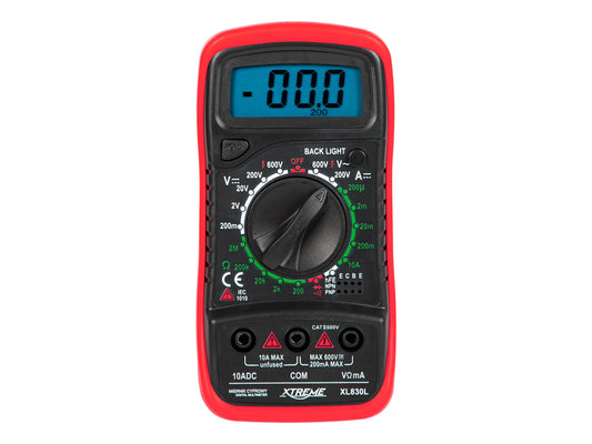 Skaitmeninis multimetras srovės testeris XL830L LCD universalus testeris