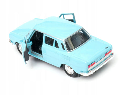 Škoda 100 1:34 Welly modelis, šviesiai mėlynas
