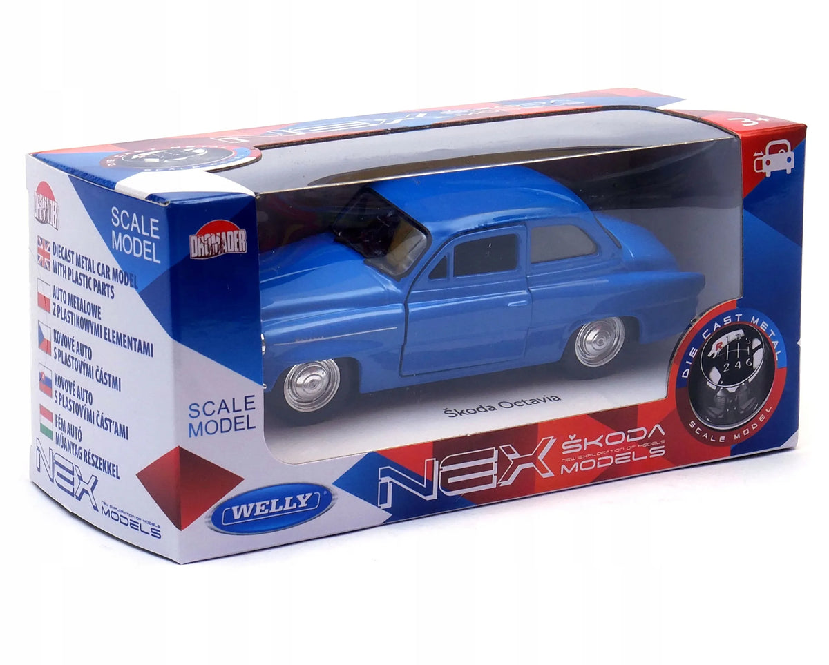 Skoda Octavia 1:34–1:39 modelis Welly old timer 43824