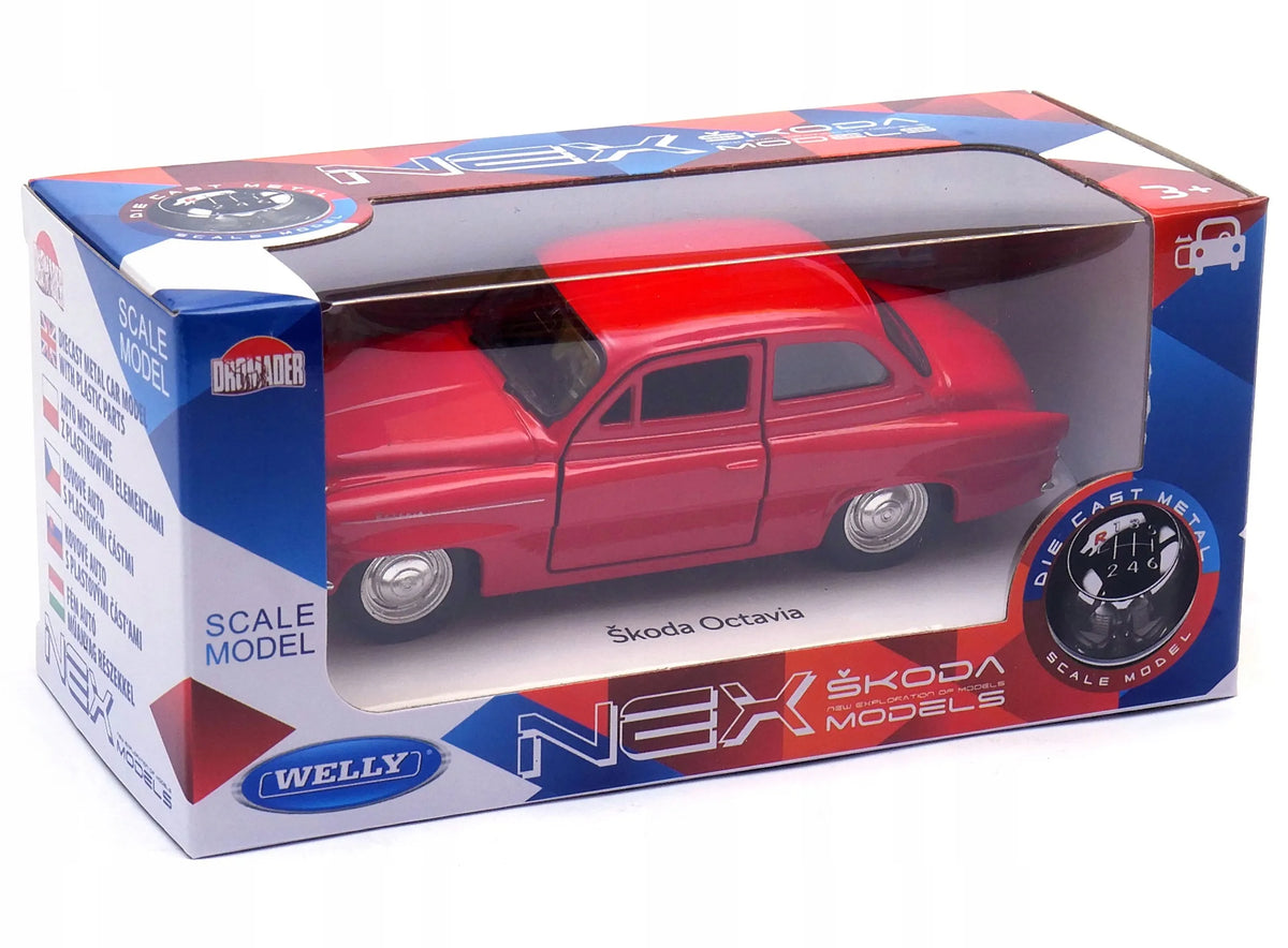 Skoda Octavia 1:34–1:39 modelis Welly old timer 43824