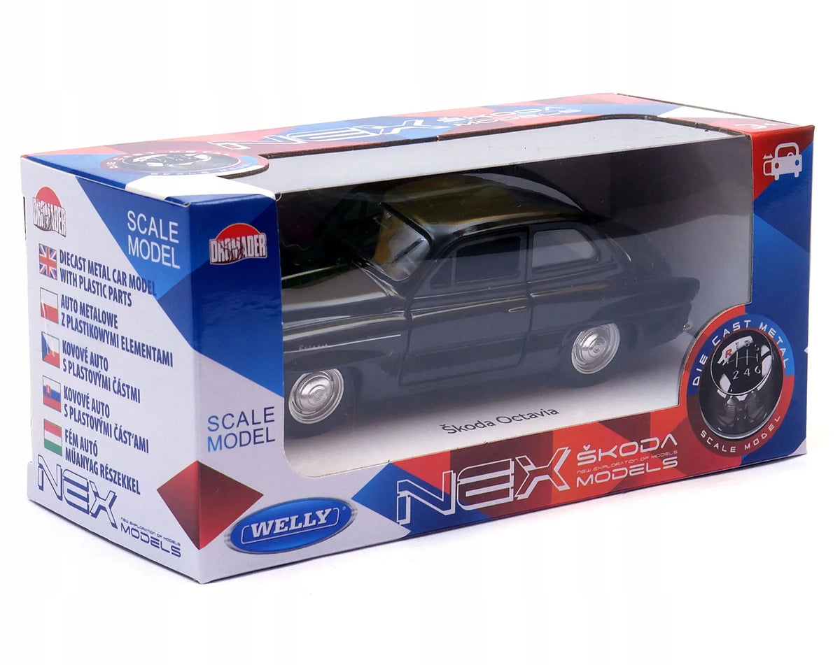 Skoda Octavia 1:34–1:39 modelis Welly old timer 43824
