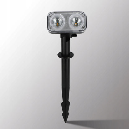 Smartled 2-in-1 saulės energija varomas LED sodo prožektorius su prieblandos jutikliu