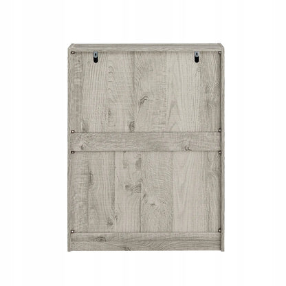 SoBuy batų spintelė su 2 durelėmis, prieškambario baldas, pastatoma, 60x23cm, FSR137-HG