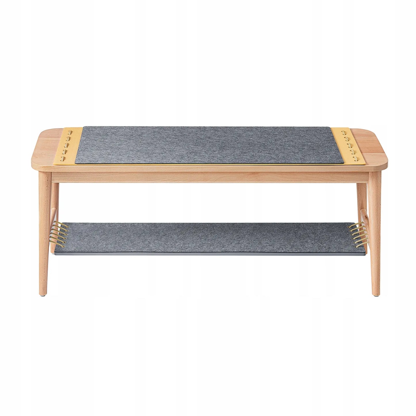 SoBuy batų suoliukas su sėdyne, 110 cm, HFSR01-N