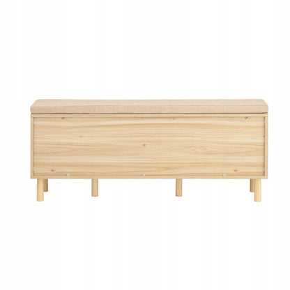 SoBuy FSR163-N suoliukas batų dėžutė su stumdomomis durimis, 121x35 cm