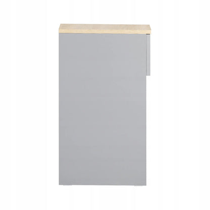 „SoBuy“ naktinis staliukas su stalčiumi ir lentyna, 20 × 35 cm, FBT111-HG