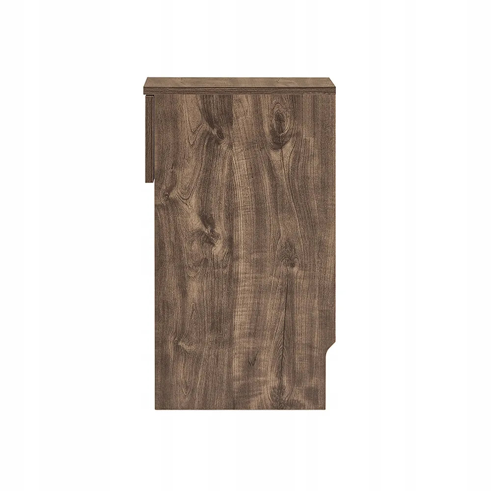 „SoBuy“ naktinis staliukas su stalčiumi ir lentynomis, 35 × 60 × 20 cm, FBT111-SN