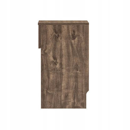 „SoBuy“ naktinis staliukas su stalčiumi ir lentynomis, 35 × 60 × 20 cm, FBT111-SN