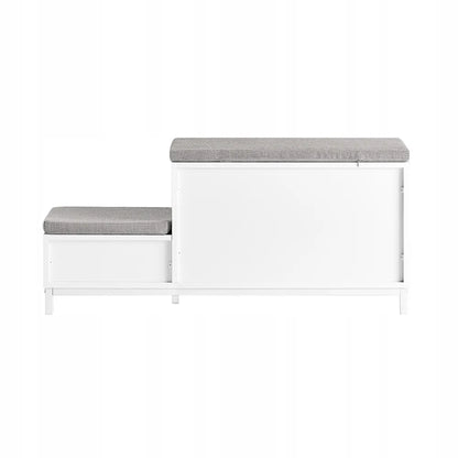 SoBuy suoliukas batų dėžė su sėdimąja dalimi 100x35cm FSR125-WN