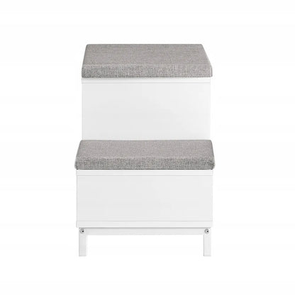 SoBuy suoliukas batų dėžė su sėdimąja dalimi 100x35cm FSR125-WN