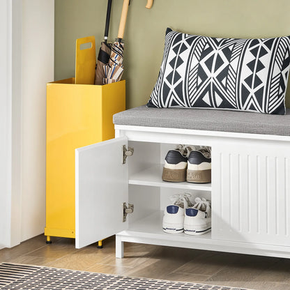 SoBuy suoliukas batų dėžė su sėdimąja dalimi 100x35cm FSR125-WN