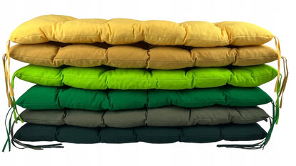 SODINĖ PAGALVĖ sūpynėms, sodo baldams, suoliukui, SPALVOS, 150cm