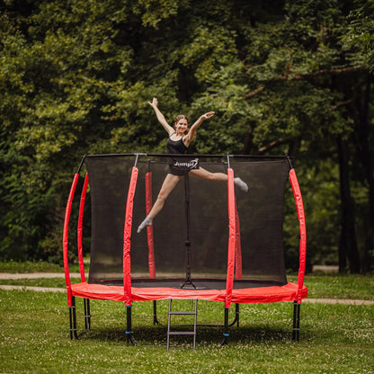 Sodo batutas Jumpi Max Comfort Plus 10FT 312cm Rinkinys Kopėtėlės Inkaro tvirtinimai