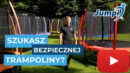 Sodo batutas su vidiniu tinklu vaikams, didelis 10FT 312cm JUMPI