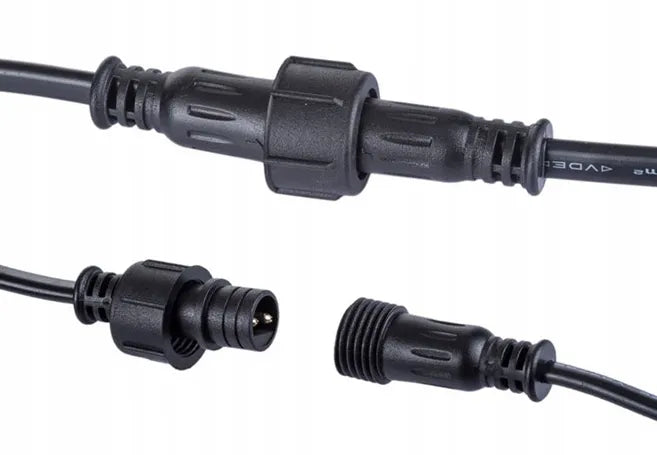 Sodo girlianda RGR 10m 10 LED E27 230V šilta šviesa, jungiama
