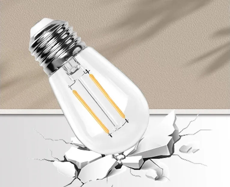 Sodo girlianda RGR 10m 10 LED E27 230V šilta šviesa, jungiama