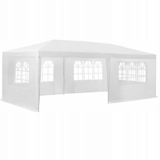 Sodo palapinė 3x6 m, vakarėlių ir prekybos paviljonas, 6 sienelės