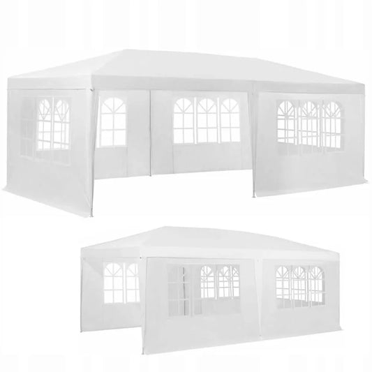 Sodo palapinė 3x6 m, vakarėlių ir prekybos paviljonas, 6 sienelės