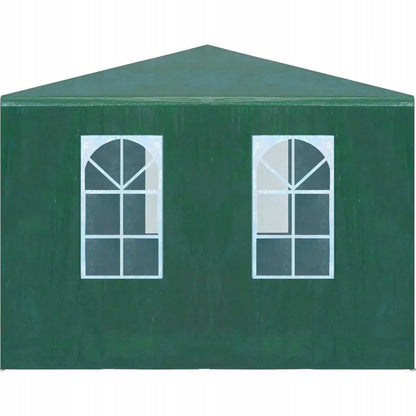 Sodo paviljonas prekybinė palapinė pavėsinė 3x4 m + 4 sienelės su langais