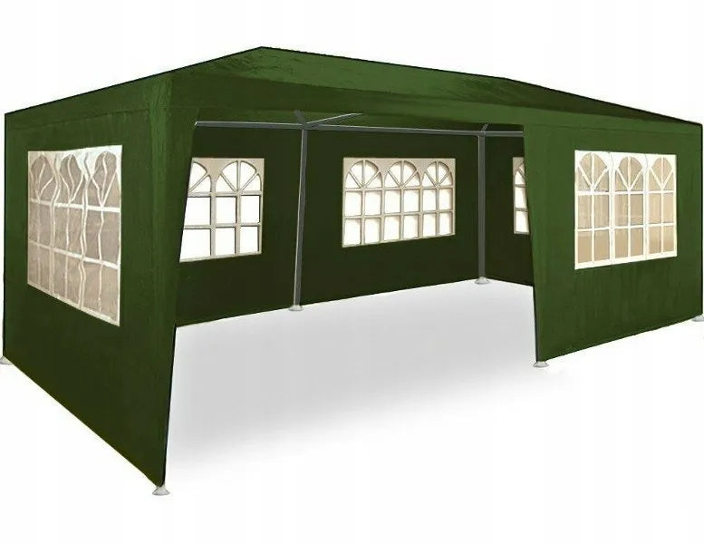 Sodo paviljonas prekybinė palapinė renginiams 3x6 m + 6 šoninės sienelės