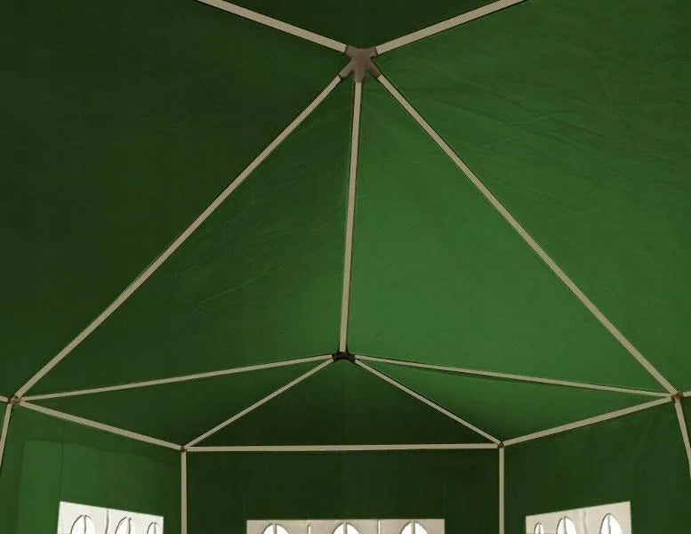 Sodo paviljonas prekybinė palapinė renginiams 3x6 m + 6 šoninės sienelės