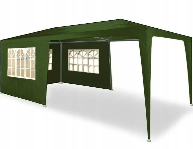 Sodo paviljonas prekybinė palapinė renginiams 3x6 m + 6 šoninės sienelės