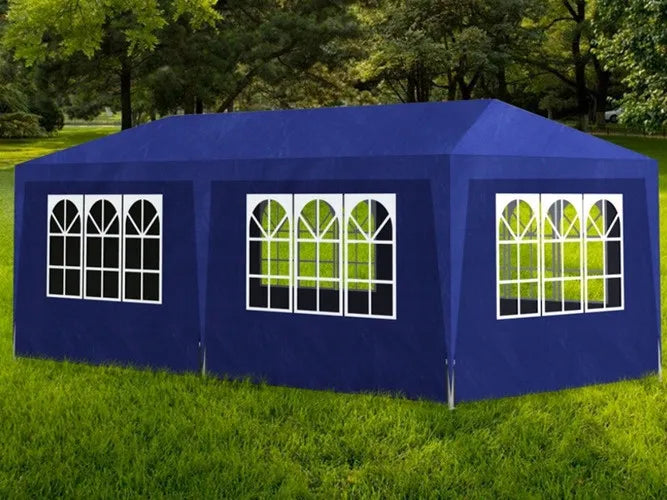 Sodo paviljonas prekybinė palapinė šventėms 3x6 m + 6 sienelės