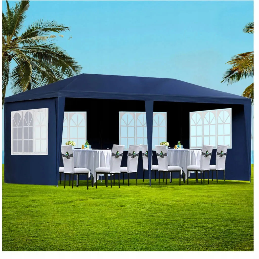 Sodo paviljonas prekybinė palapinė šventėms 3x6 m + 6 sienelės