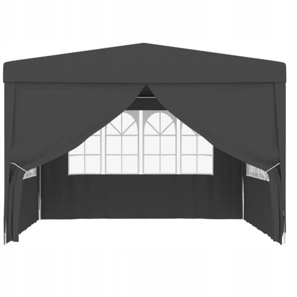 Sodo paviljonas prekybos palapinė altana 300 x 300 cm 4 sienelės langai užtrauktukas