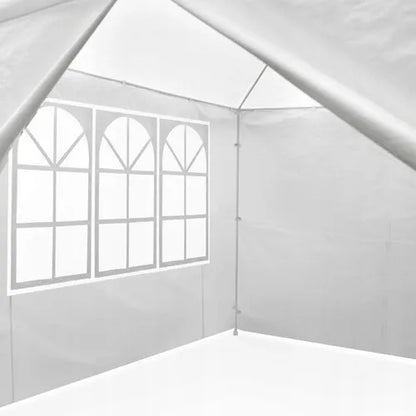 Sodo paviljono palapinė prekybinė altana 300 x 300 cm 4 sienelės langai užtrauktukas
