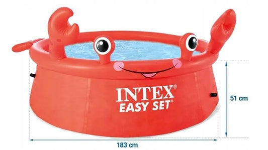 Sodo pripučiamas baseinas INTEX EASY SET 183 CM