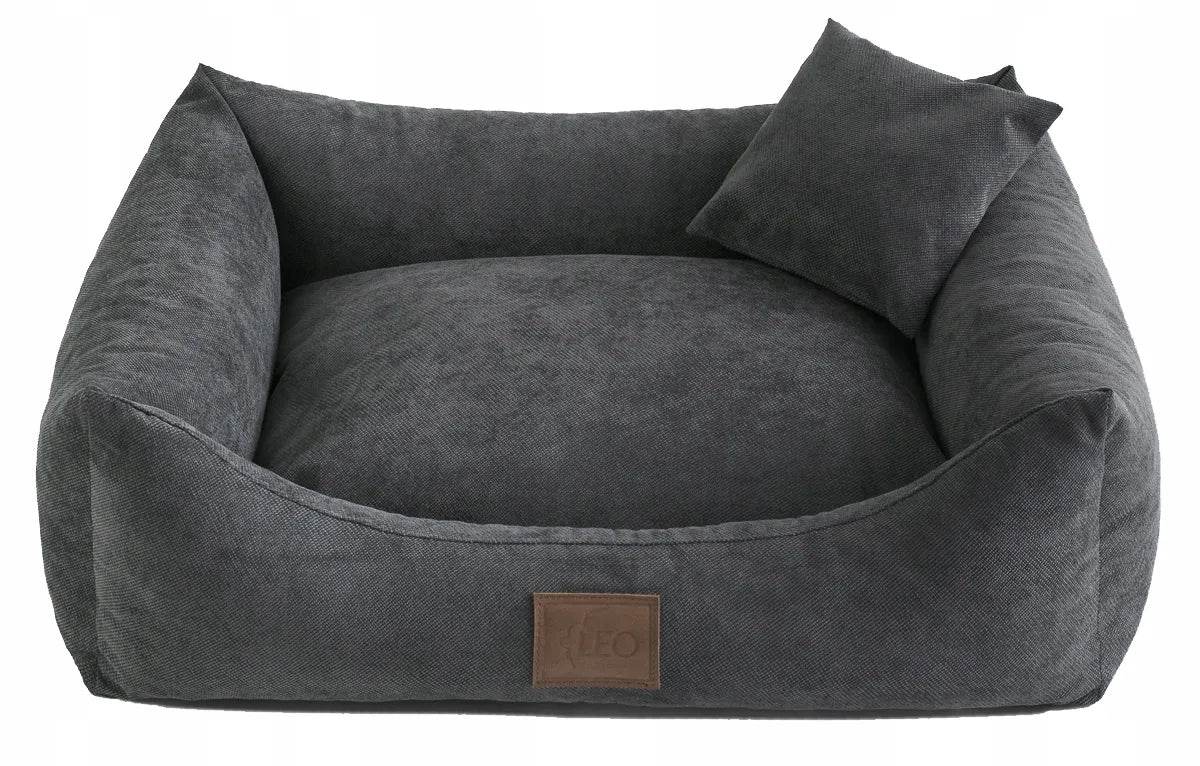 SOFA SUN didelis šunų guolis XL 115x90 cm, pilkas