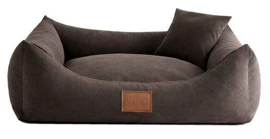 SOFA SUN šunų guolis, M dydis 80/60 cm, tamsiai rudas