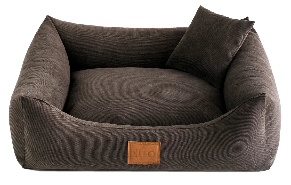SOFA SUN šunų guolis, M dydis 80/60 cm, tamsiai rudas