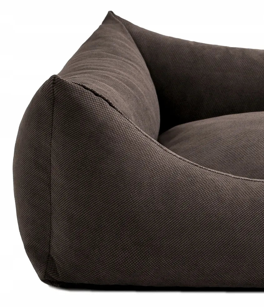 SOFA SUN šunų guolis, M dydis 80/60 cm, tamsiai rudas