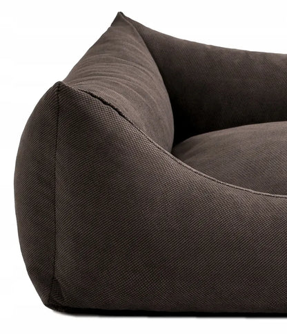 SOFA SUN šunų guolis, M dydis 80/60 cm, tamsiai rudas