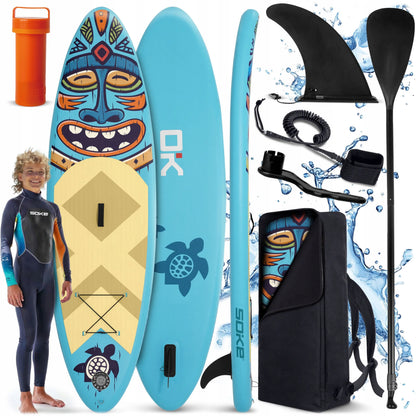 SOKE AQUASURF pripučiama irklentė 275 x 76 x 12 cm, komplektas