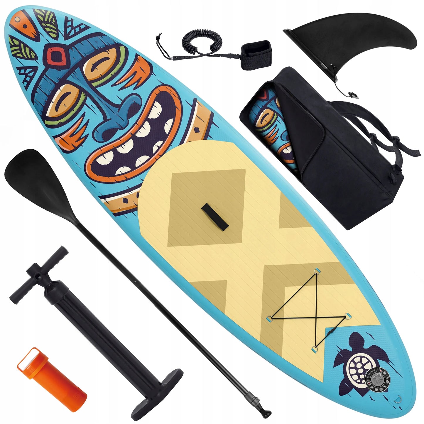 SOKE AQUASURF pripučiama irklentė 275 x 76 x 12 cm, komplektas