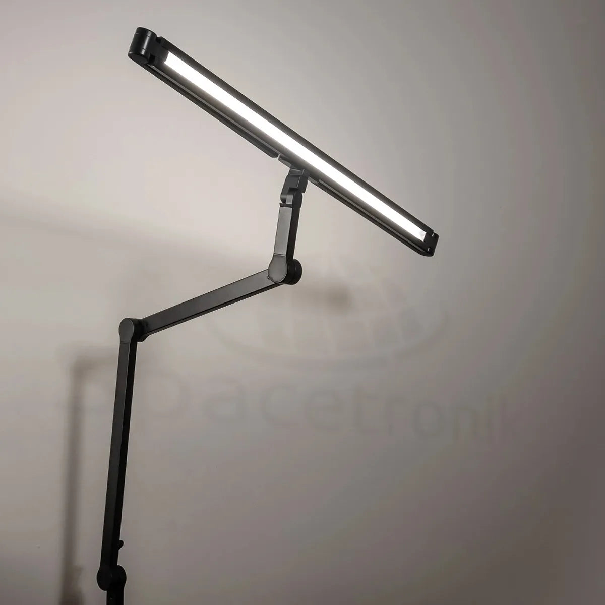 Spacetronik Glow D8 LED stalinis šviestuvas, bešešėlinė braižymo lempa su ryškumo reguliavimu