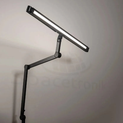 Spacetronik Glow D8 LED stalinis šviestuvas, bešešėlinė braižymo lempa su ryškumo reguliavimu
