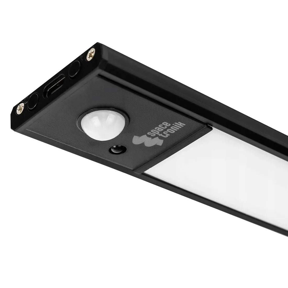 Spacetronik LED LED šviestuvas po spintelėmis, 60 cm su judesio jutikliu ir magnetiniu laikikliu