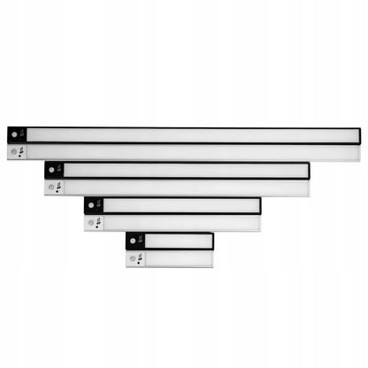 Spacetronik LED LED šviestuvas po spintelėmis, 60 cm su judesio jutikliu ir magnetiniu laikikliu