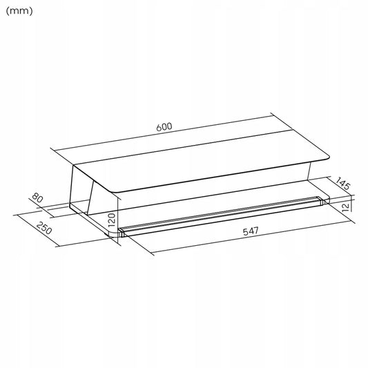 Spacetronik monitoriaus stovas su ARGB, 25 režimai, iki 20 kg, 60 × 25 cm, organizatorius