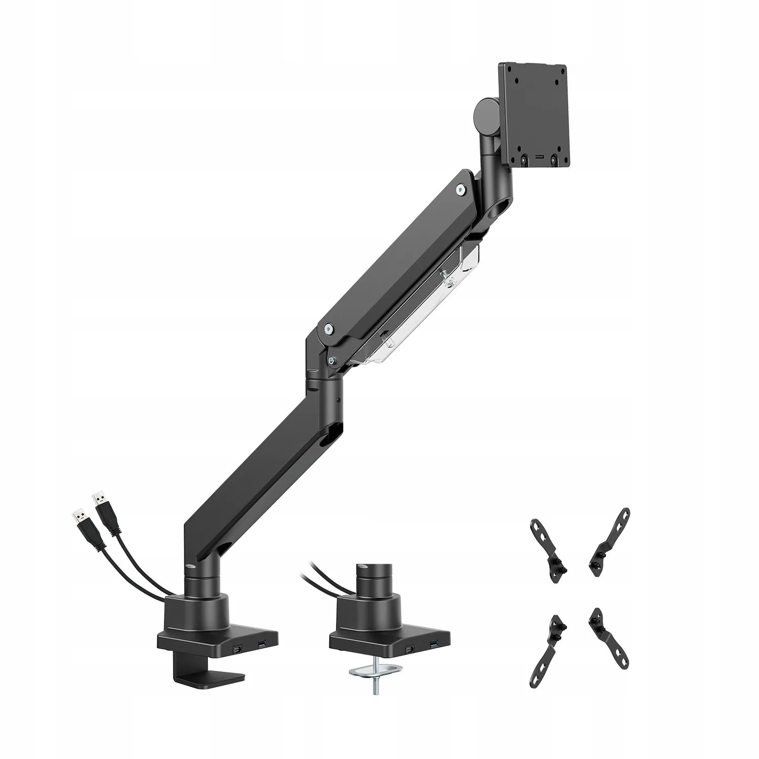 Spacetronik SPAD110B stalinis monitoriaus laikiklis, 17-57", iki 27 kg, VESA