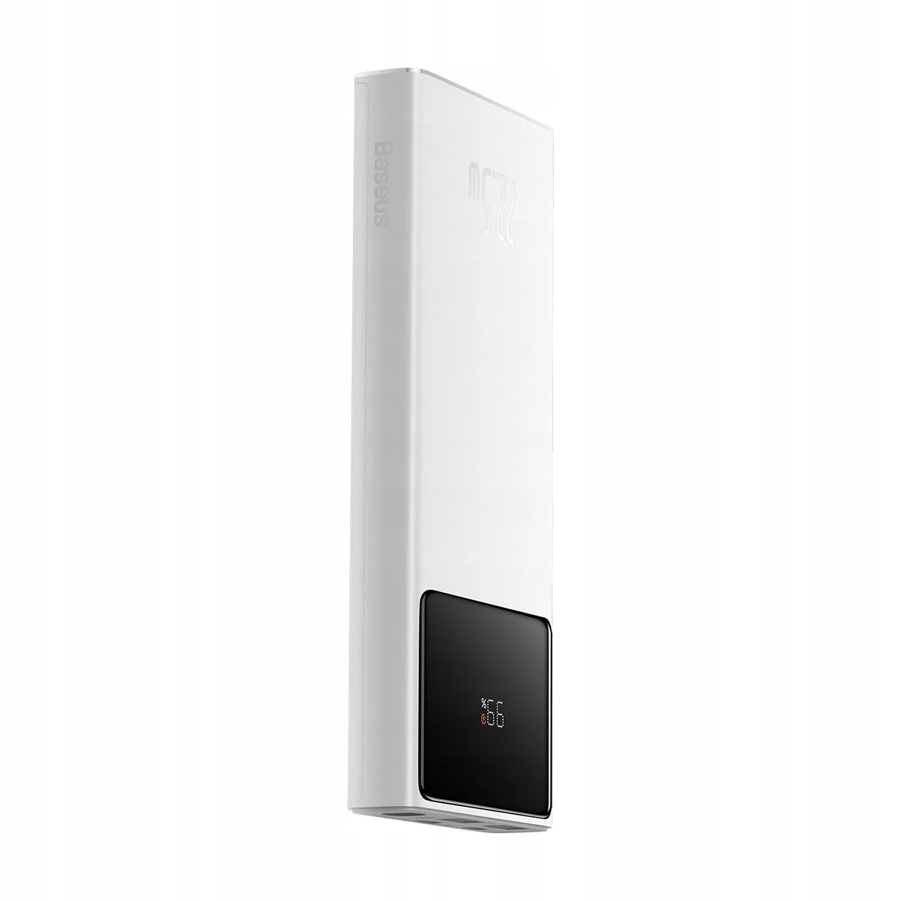 Spartusis „Baseus“ išorinis akumuliatorius 10000 mAh 22,5 W USB-C USB-A PD su ekranu ir laidu