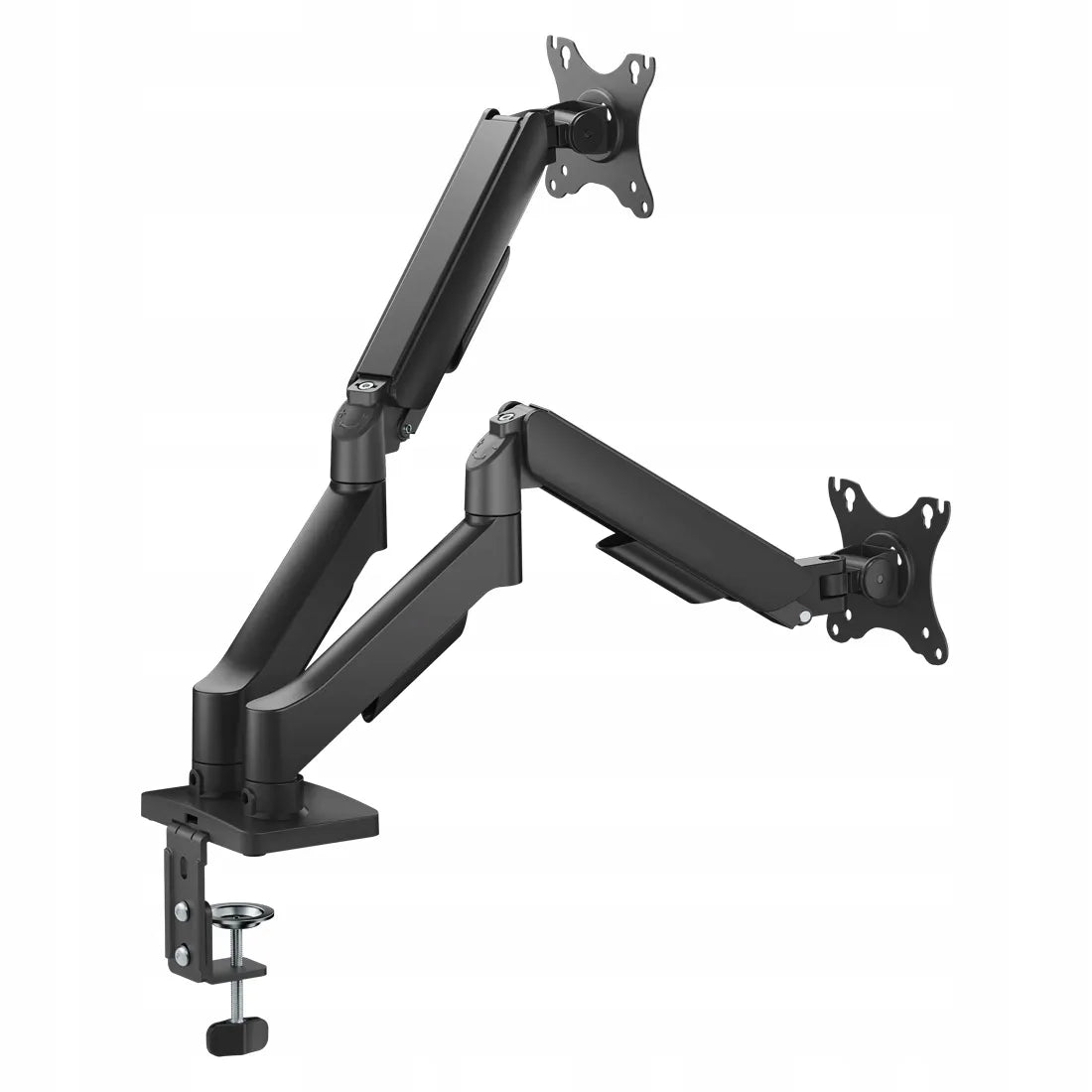 Spyruoklinis stalinis laikiklis 2 monitoriams Spacetronik 18 kg 17-32 VESA