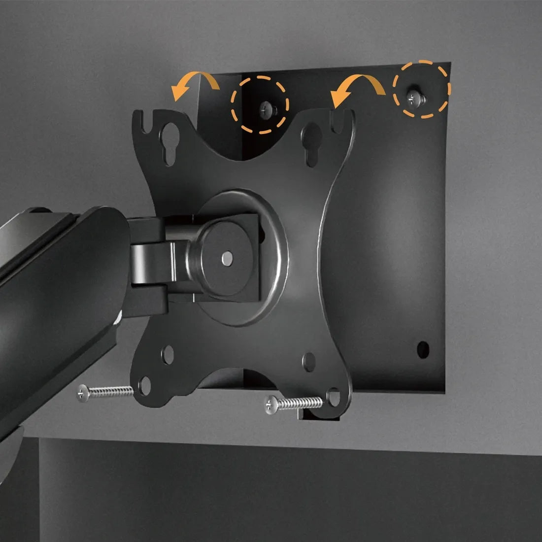 Spyruoklinis stalinis laikiklis 2 monitoriams Spacetronik 18 kg 17-32 VESA